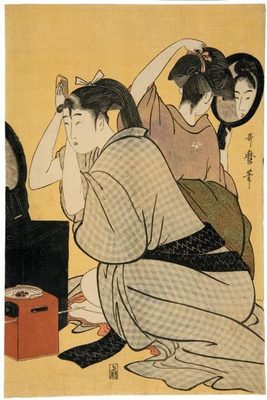 Women Dressing Hair